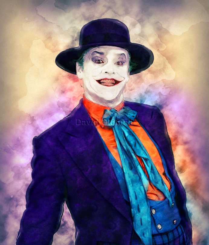 Jack Nicholson as The Joker – David Oldman Art