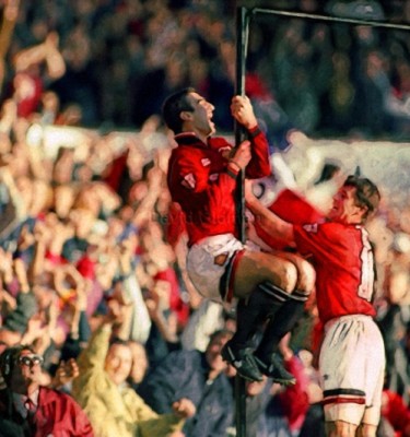 Eric Cantona & Roy Keane