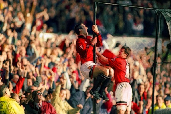 Eric Cantona & Roy Keane