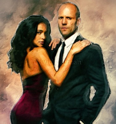 Jason Statham & Natalie Martinez