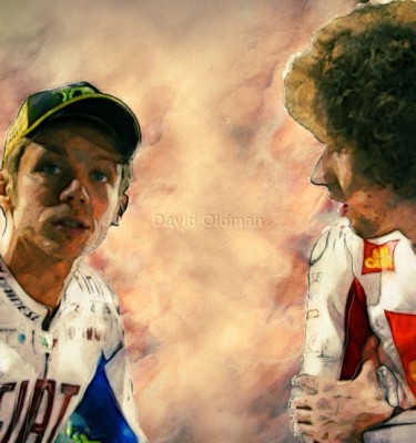 Valentino Rossi & Marco Simoncelli